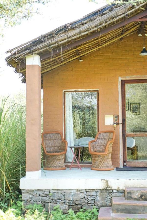 Camp Lands End Hotel Pushkar Bagian luar foto